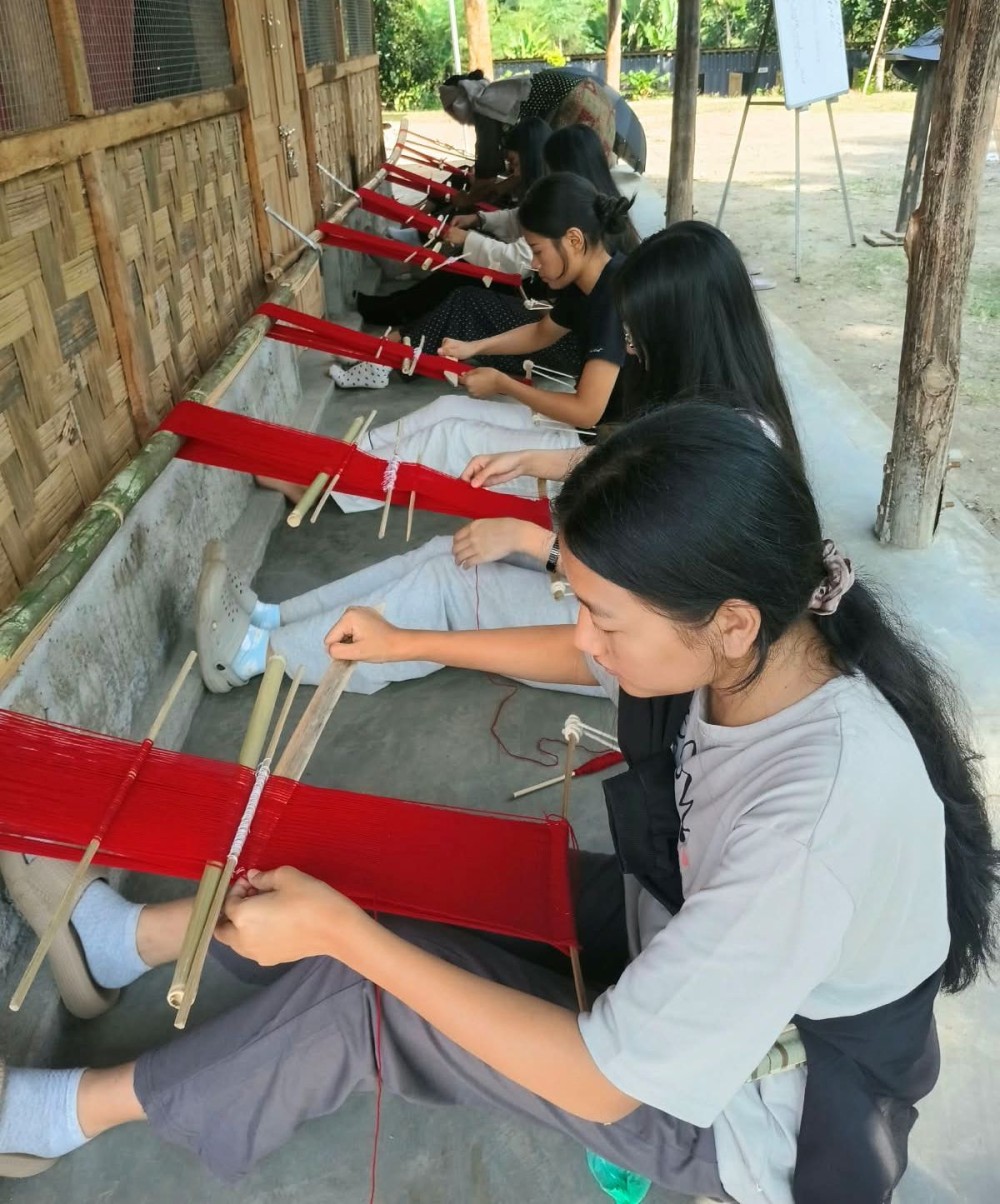 Students from Rincho Academy, Dimapur during the camping programme held at Nzü Phenshunyü in Tseminyu from October 17 to 20.